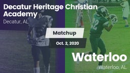 Matchup: Decatur Heritage Chr vs. Waterloo  2020