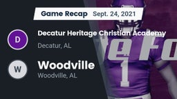 Recap: Decatur Heritage Christian Academy  vs. Woodville  2021