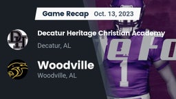 Recap: Decatur Heritage Christian Academy  vs. Woodville  2023