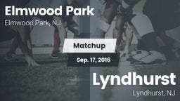 Matchup: Elmwood Park vs. Lyndhurst  2016