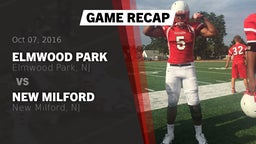 Recap: Elmwood Park  vs. New Milford  2016