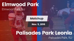 Matchup: Elmwood Park vs. Palisades Park Leonia  2016