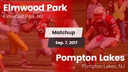 Matchup: Elmwood Park vs. Pompton Lakes  2017