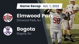 Recap: Elmwood Park  vs. Bogota  2022