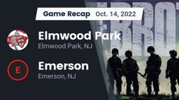 Recap: Elmwood Park  vs. Emerson  2022