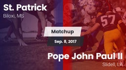 Matchup: St. Patrick vs. Pope John Paul II 2017