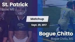 Matchup: St. Patrick vs. Bogue Chitto  2017