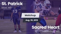 Matchup: St. Patrick vs. Sacred Heart  2019