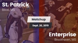 Matchup: St. Patrick vs. Enterprise  2019