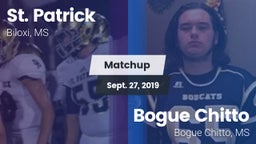 Matchup: St. Patrick vs. Bogue Chitto  2019