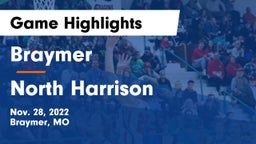 Braymer  vs North Harrison  Game Highlights - Nov. 28, 2022
