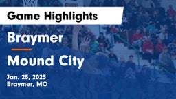 Braymer  vs Mound City  Game Highlights - Jan. 25, 2023