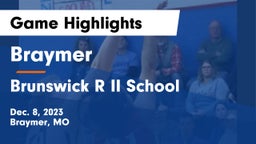 Braymer  vs Brunswick R II School Game Highlights - Dec. 8, 2023