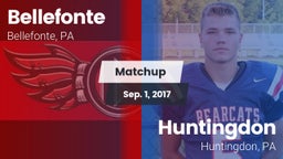 Matchup: Bellefonte vs. Huntingdon  2017