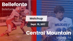 Matchup: Bellefonte vs. Central Mountain  2017