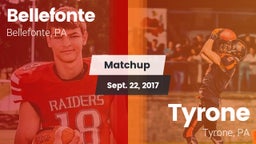 Matchup: Bellefonte vs. Tyrone  2017