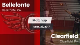 Matchup: Bellefonte vs. Clearfield  2017