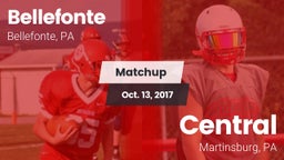 Matchup: Bellefonte vs. Central  2017