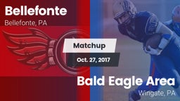 Matchup: Bellefonte vs. Bald Eagle Area  2017