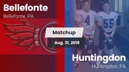 Matchup: Bellefonte vs. Huntingdon  2018
