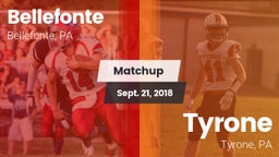 Matchup: Bellefonte vs. Tyrone  2018