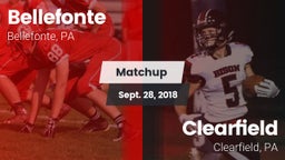 Matchup: Bellefonte vs. Clearfield  2018
