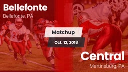 Matchup: Bellefonte vs. Central  2018