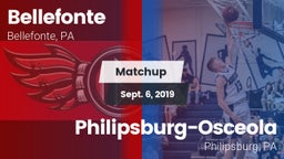 Matchup: Bellefonte vs. Philipsburg-Osceola  2019