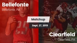 Matchup: Bellefonte vs. Clearfield  2019