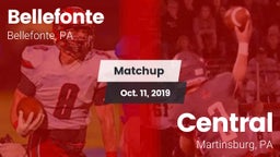 Matchup: Bellefonte vs. Central  2019