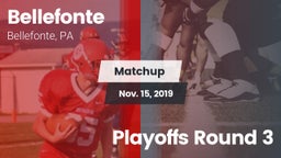 Matchup: Bellefonte vs. Playoffs Round 3 2019