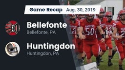 Recap: Bellefonte  vs. Huntingdon  2019