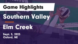 Southern Valley  vs Elm Creek  Game Highlights - Sept. 5, 2023