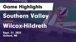 Southern Valley  vs Wilcox-Hildreth  Game Highlights - Sept. 21, 2023