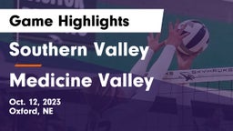 Southern Valley  vs Medicine Valley  Game Highlights - Oct. 12, 2023