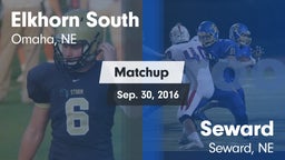 Matchup: Elkhorn South High vs. Seward  2016