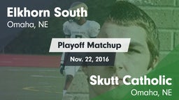 Matchup: Elkhorn South High vs. Skutt Catholic  2016