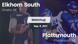 Matchup: Elkhorn South High vs. Plattsmouth  2017