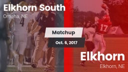 Matchup: Elkhorn South High vs. Elkhorn  2017