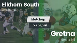 Matchup: Elkhorn South High vs. Gretna  2017