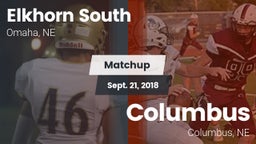 Matchup: Elkhorn South High vs. Columbus  2018