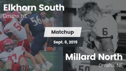 Matchup: Elkhorn South High vs. Millard North   2019