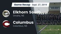 Recap: Elkhorn South  vs. Columbus  2019