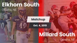 Matchup: Elkhorn South High vs. Millard South  2019
