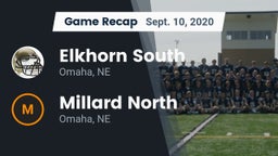 Recap: Elkhorn South  vs. Millard North   2020