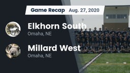 Recap: Elkhorn South  vs. Millard West  2020