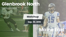 Matchup: Glenbrook North vs. Maine East  2016
