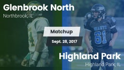 Matchup: Glenbrook North vs. Highland Park  2017