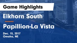 Elkhorn South  vs Papillion-La Vista  Game Highlights - Dec. 15, 2017