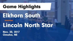 Elkhorn South  vs Lincoln North Star Game Highlights - Nov. 30, 2017